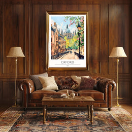 Scenic View of Oxford Poster PosterGoat