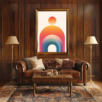 Abstract Conceptual Art Expression Poster