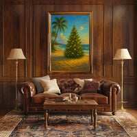 Tropical Christmas Delight Poster