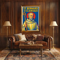 St. Bernard of Clairvaux Poster