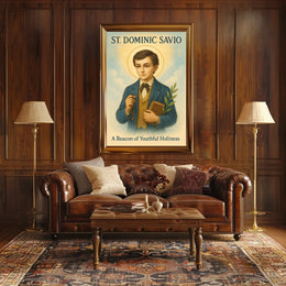 St. Dominic Savio A Beacon of Youthful Holiness Poster