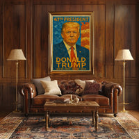 Donald Trump Vision of Triumph Poster