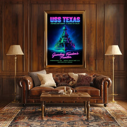 USS Texas A Legacy of Valor Poster PosterGoat