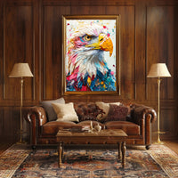 Mystical Elegance: Enchanting Pond Fantasy Art Poster PosterGoat