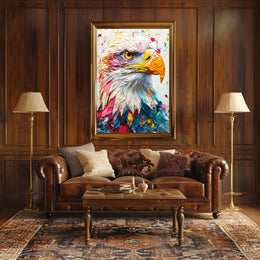 Mystical Elegance: Enchanting Pond Fantasy Art Poster PosterGoat