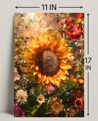 Sunlit Symphony William Morris Art Poster