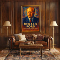 Gerald Ford Presidential Portrait Poster