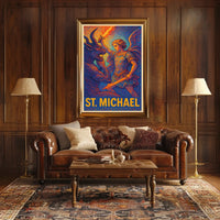 Saint Michael Wall Art poster