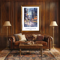 Vancouver Cityscape Poster PosterGoat