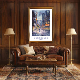 Vancouver Cityscape Poster PosterGoat