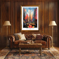 New York City Urban Vibes Poster