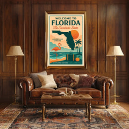 Welcome to Florida Adventure Awaits Poster
