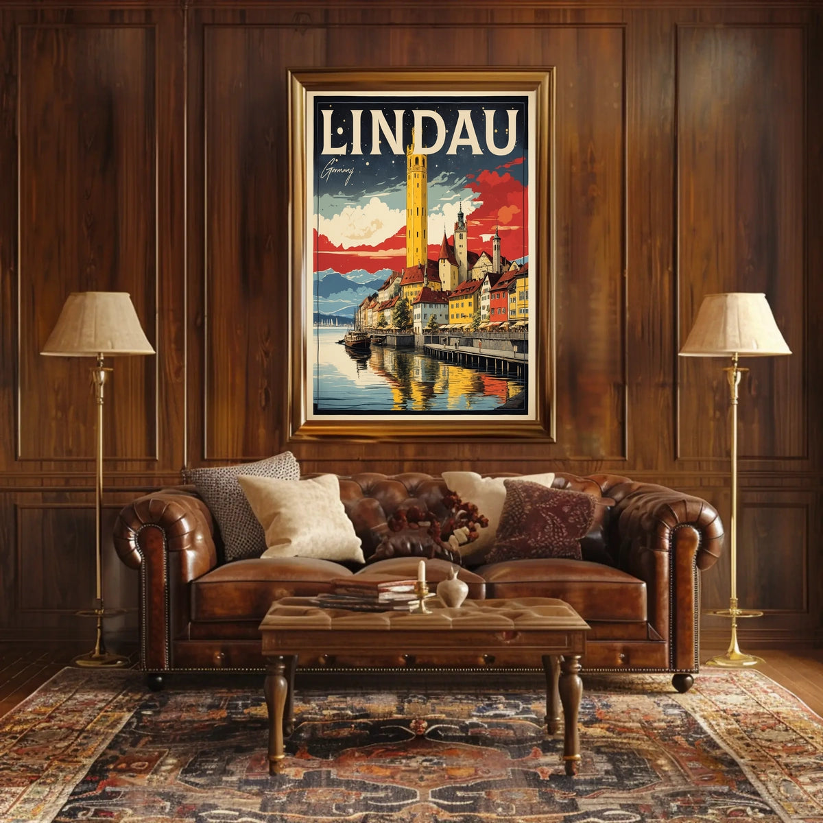 Lindau, Germany Poster