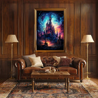 Enchanted Castle In The Cosmos Poster
