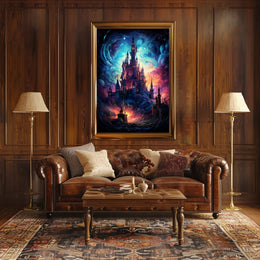 Enchanted Castle In The Cosmos Poster