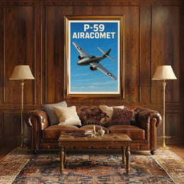 P-59 Airacomet Poster PosterGoat