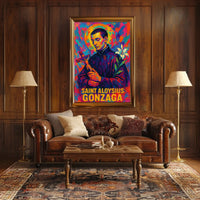 Saint Aloysius Gonzaga Poster