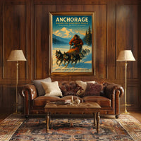Racing the Northern Trails Poster