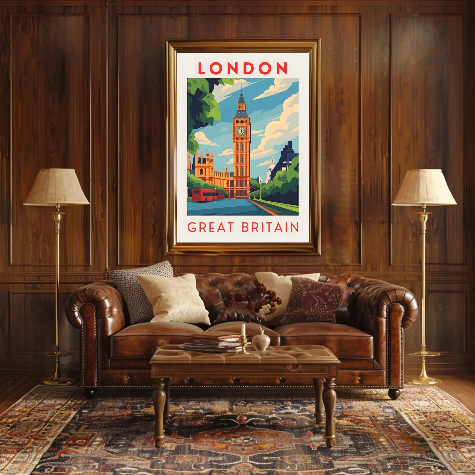 Big Ben Extravaganza: Iconic Travel Poster