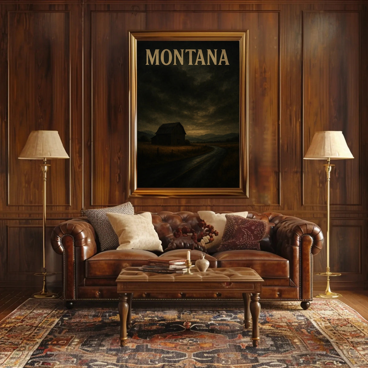 Montana Landscape Poster