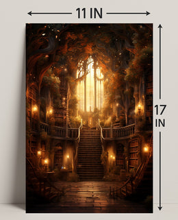 Enchanted Library Poster