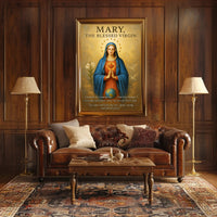 Mary, The Blessed Virgin Poster PosterGoat