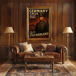 Germany Calls Enlist Today Poster