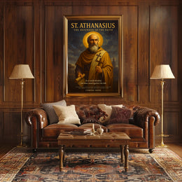 St. Athanasius Portrait - Historical Poster PosterGoat