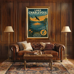 Lake Charlevoix NatureS Splendor Poster