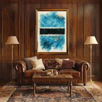 Abstract Watercolor Flag Abstract Poster