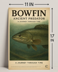 Bowfin Ancient Predator Poster PosterGoat