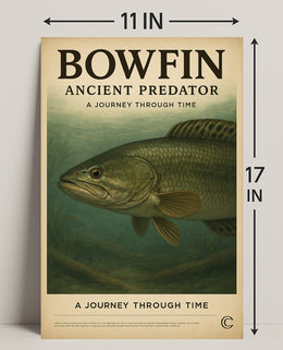 Bowfin Ancient Predator Poster PosterGoat