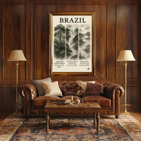 Wonders of Brazil Poster PosterGoat