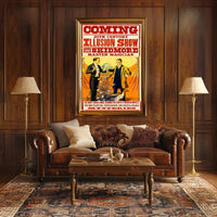 Magic Show Poster: Vintage-Style Theater Advertising