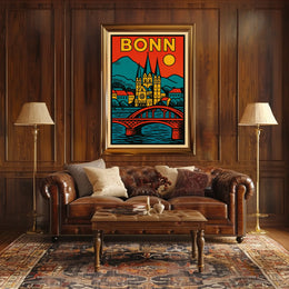 Bonn Cityscape Poster