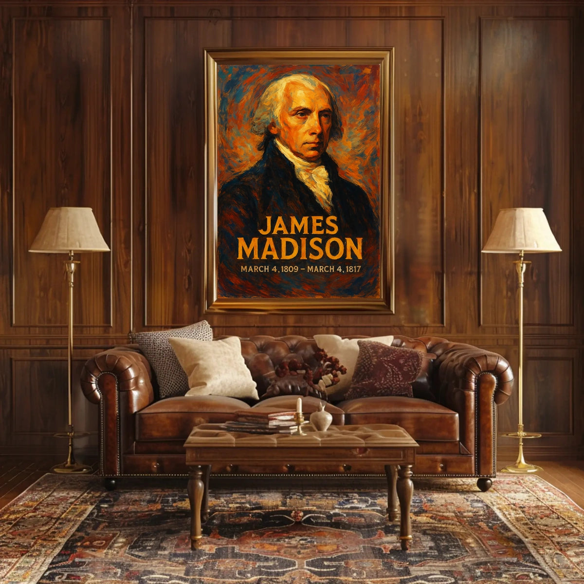 James Madison 4Th President Poster