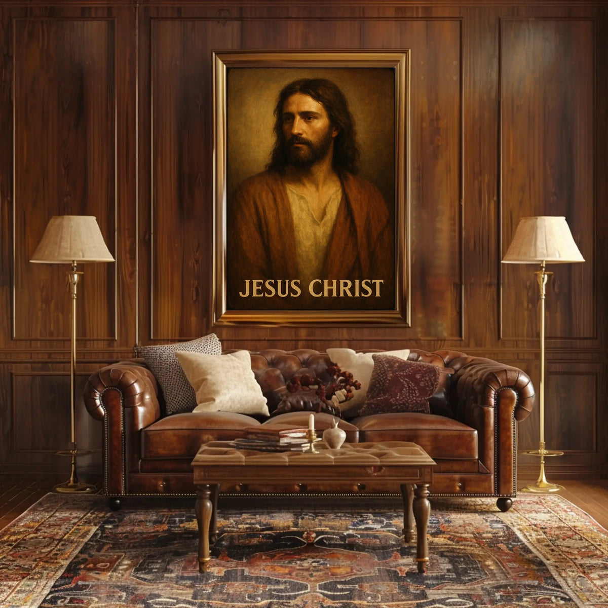 Jesus Christ Portrait Poster
