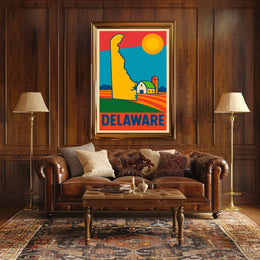 Delaware Landscape Poster