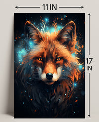 Mystical Fox Poster PosterGoat
