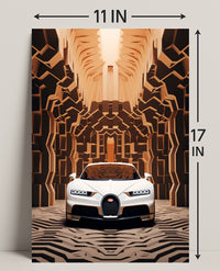 Futuristic Elegance Poster