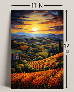 Golden Horizon Poster