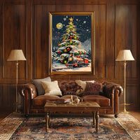 Christmas Train Wonderland Poster