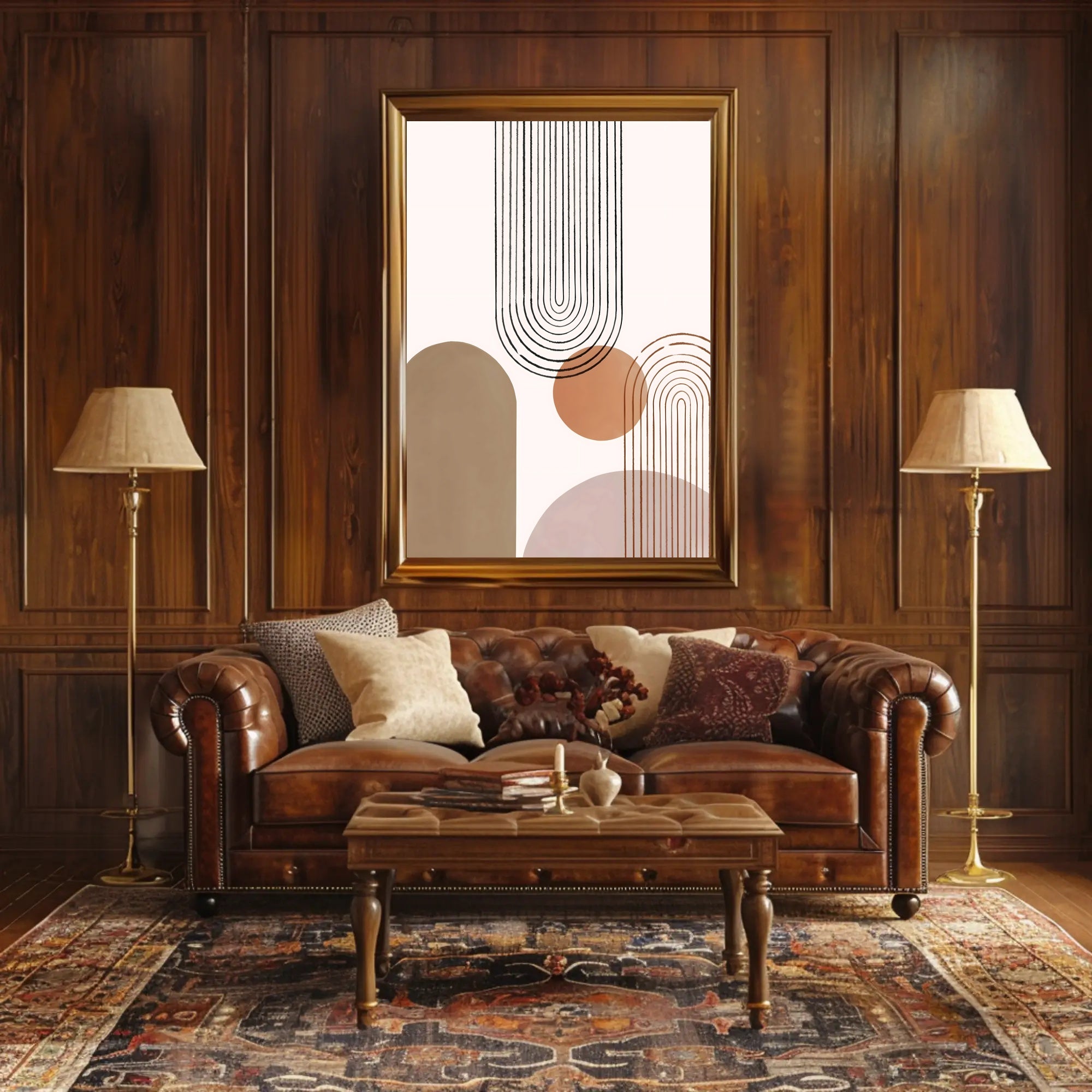 Abstract Harmony Poster