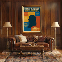 Thomas Jefferson 3rd President Poster