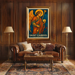 Saint Gabriel the Archangel Poster
