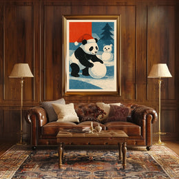 Panda Wonderland Poster