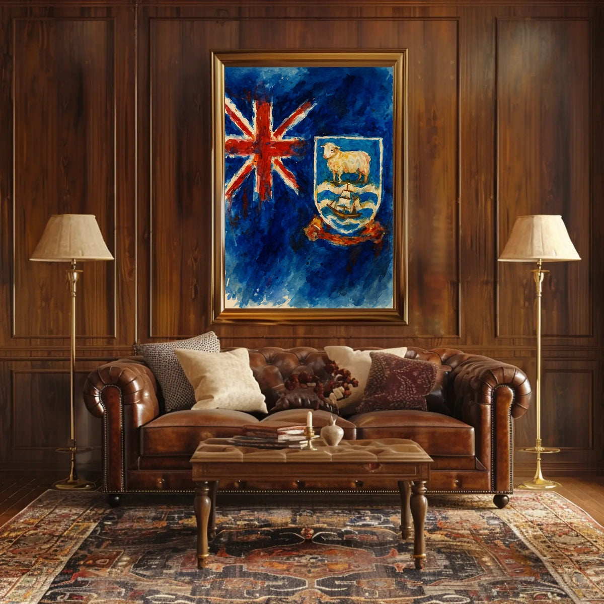 Falkland Islands Flag Poster