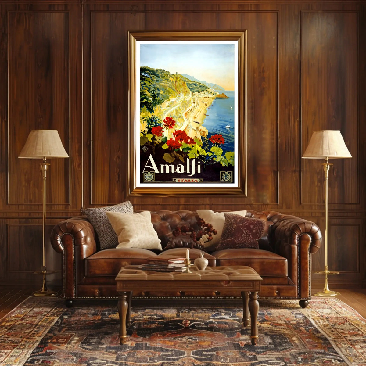 Amalfi Italia Poster