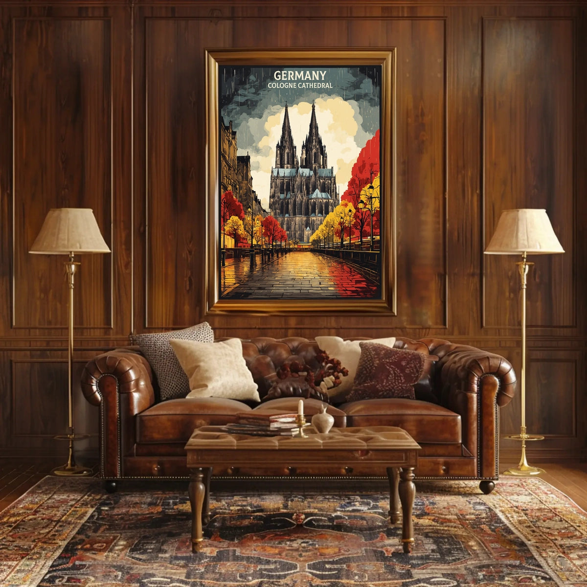 Cologne Cathedral in Germany Poster