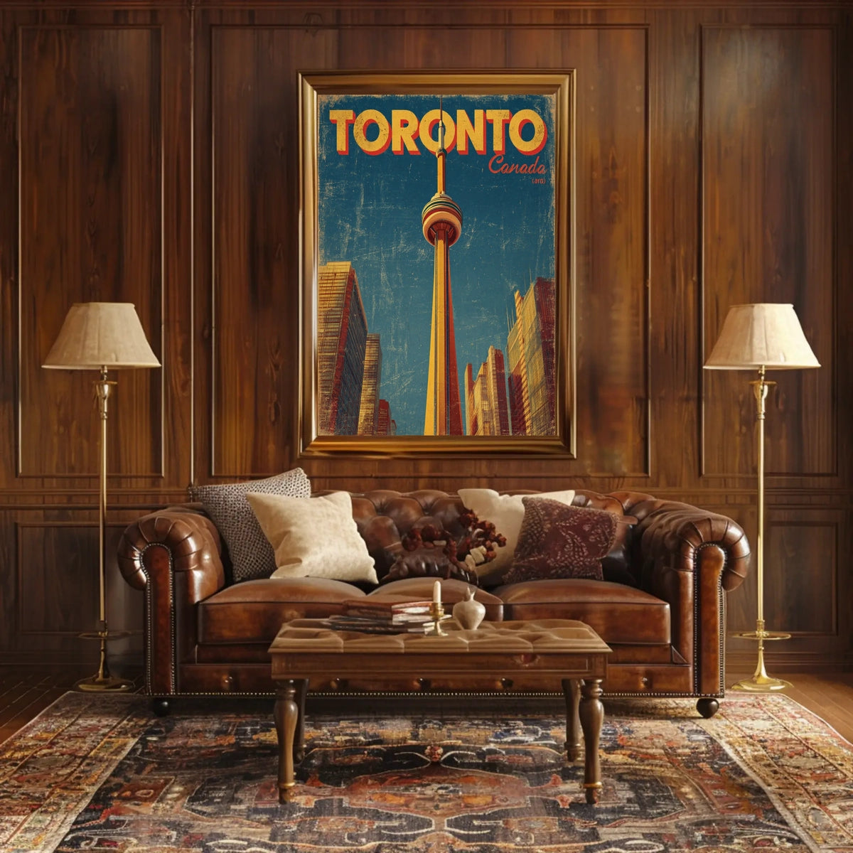 Toronto Skyline Poster